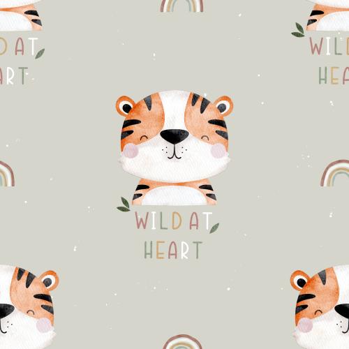Wild Tiger - Bio Jersey / Bio French Terry